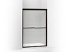 KOHLER 709063-D3-ABZ Gradient Sliding Shower Door, 70-1/16" H X 47-5/8" W, With 1/4" Thick Frosted Glass in Anodized Dark Bronze