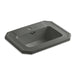 KOHLER K-2325-1-58 Kathryn Drop-in bathroom sink with single faucet hole