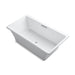 KOHLER K-894-F62 Rêve 66-15/16" x 36" freestanding bath with Brilliant Blanc base