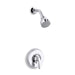 KOHLER K-TS15611-4 Coralais Rite-Temp shower valve trim with lever handle and 2.5 gpm showerhead