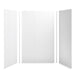 KOHLER 97616-T02-0 Choreograph 60" X 36" X 96" Shower Wall Kit, Cord Texture in White