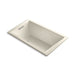 KOHLER K-1849-G-47 Underscore Rectangle 60" x 36" drop-in BubbleMassage(TM) Air Bath