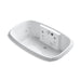 KOHLER K-1457-AH-0 Portrait 67" x 42" drop-in Effervescence bath with spa package
