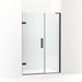 KOHLER 27606-10L-BL Composed 46–46-3/4" W X 71-1/2" H Frameless Pivot Shower Door With 3/8" Crystal Clear Glass And Back-To-Back Vertical Door Pulls in Matte Black