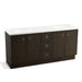 KOHLER K-99512-TK-1WC Jacquard 72" bathroom vanity cabinet with toe kick, 4 doors and 3 drawers