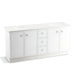KOHLER K-99512-TK-1WA Jacquard 72" bathroom vanity cabinet with toe kick, 4 doors and 3 drawers