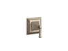 KOHLER T10424-4S-BV Memoirs Stately Valve Trim With Lever Handle For Transfer Valve, Requires Valve in Vibrant Brushed Bronze