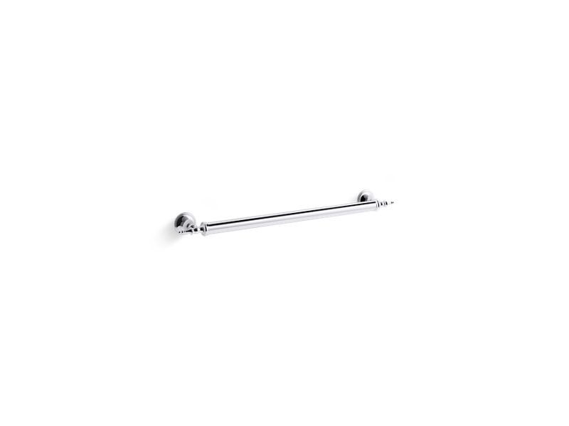 KOHLER 26530-CP Decorative 24" Grab Bar in Polished Chrome