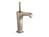 KOHLER 16231-4-BV Margaux Tall Single-Hole Bathroom Sink Faucet With 6-3/8" Spout And Lever Handle in Vibrant Brushed Bronze