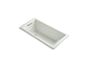 KOHLER K-1167-GVB-NY Underscore Rectangle 60" x 30" drop-in VibrAcoustic + BubbleMassage(TM) Air Bath