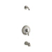 KOHLER TLS12007-4S-BN Fairfax Rite-Temp(R) Bath And Shower Trim Set With Lever Handle And Slip-Fit Spout, Less Showerhead in Vibrant Brushed Nickel