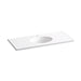 KOHLER K-2891-1 Ceramic/Impressions 49" Vitreous china vanity top with integrated oval sink