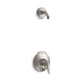 KOHLER T5319-4L-BN Refinia Rite-Temp(R) Shower Trim Set With Push-Button Diverter, Less Showerhead in Vibrant Brushed Nickel
