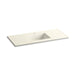 KOHLER K-2783-1 Ceramic/Impressions 49" Vitreous china vanity top with integrated rectangular sink