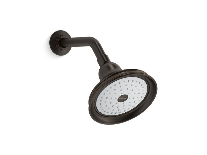 KOHLER K-10590-AK Bancroft 2.5 gpm single-function showerhead with Katalyst air-induction technology