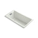 KOHLER K-852-GCP-NY Tea-for-Two 60" x 32" drop-in BubbleMassage air bath with Polished Chrome airjet finish