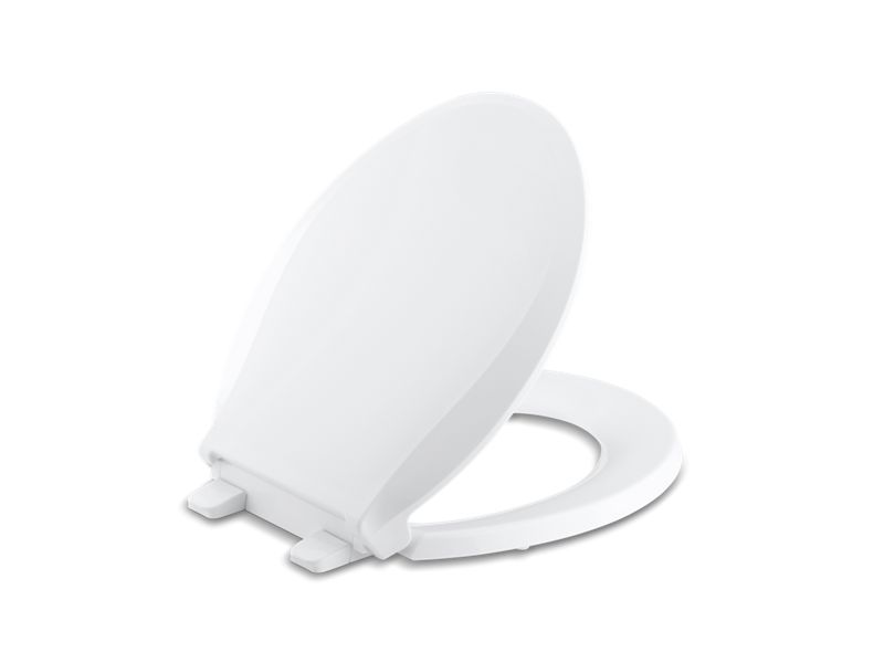 KOHLER K-4639 Cachet Quiet-Close round-front toilet seat