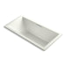 KOHLER K-1835-G-NY Underscore Rectangle 72" x 36" drop-in BubbleMassage(TM) Air Bath with center drain
