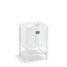 KOHLER K-99552-1WA Marabou 24" bathroom vanity cabinet with 2 doors