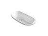 KOHLER K-5716-VB Underscore 65-1/2" x 35-5/8" drop-in VibrAcoustic bath