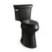 KOHLER K-25224 Highline Tall Two-piece elongated 1.28 gpf tall height toilet
