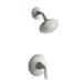 KOHLER TS5320-4-BN Refinia Rite-Temp Shower Trim With 2.5 Gpm Showerhead in Vibrant Brushed Nickel