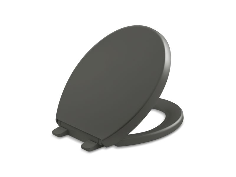 KOHLER K-4009 Reveal Quiet-Close round-front toilet seat