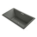 KOHLER K-1174-GVB-58 Underscore Rectangle 72" x 42" drop-in VibrAcoustic + BubbleMassage(TM) Air Bath with center drain
