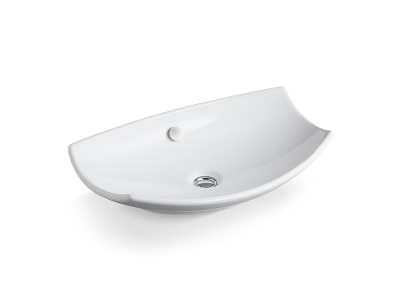 KOHLER K-2530-0 Leaf vessel bathroom sink