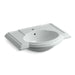 KOHLER K-2295-1-95 Devonshire Bathroom sink with single faucet hole