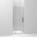 KOHLER K-707501-D3 Revel Pivot shower door, 70" H x 27-5/16 - 31-1/8" W, with 5/16" thick Frosted glass