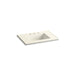 KOHLER K-2779-8 Ceramic/Impressions 31" Vitreous china vanity top with integrated rectangular sink
