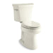 KOHLER 3979-96 Highline Comfort Height Two-Piece Elongated 1.6 Gpf Chair Height Toilet in Biscuit