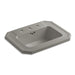 KOHLER K-2325-8-K4 Kathryn Drop-in bathroom sink with 8" widespread faucet holes