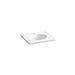 KOHLER K-2791-1 Ceramic/Impressions 25" oval vanity-top bathroom sink with single faucet hole
