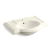 KOHLER K-2295-1-96 Devonshire Bathroom sink with single faucet hole