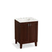 KOHLER K-99526-LG-1WG Poplin 24" bathroom vanity cabinet with legs and 2 doors