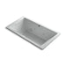 KOHLER K-1173-XH2G-95 Underscore Rectangle 66" x 36" drop-in whirlpool + BubbleMassage(TM) Air Bath