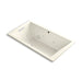 KOHLER K-1173-XH2G-96 Underscore Rectangle 66" x 36" drop-in whirlpool + BubbleMassage(TM) Air Bath