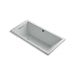 KOHLER K-1167-G-95 Underscore Rectangle 60" x 30" drop-in BubbleMassage(TM) Air Bath