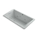 KOHLER K-1173-H2-95 Underscore Rectangle 66" x 36" drop-in whirlpool with heater without jet trim