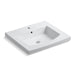 KOHLER K-2956-1-0 Persuade Curv Vanity-top bathroom sink with single faucet hole