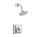 KOHLER TS462-4S-CP Memoirs Stately Rite-Temp Shower Valve Trim With Lever Handle And 2.5 Gpm Showerhead in Polished Chrome