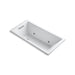 KOHLER K-1167-GVBCW-0 Underscore Rectangle 60" x 30" drop-in VibrAcoustic + BubbleMassage Air Bath with Bask(TM) heated surface and chromatherapy