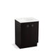KOHLER K-99500-TK-1WU Jacquard 24" bathroom vanity cabinet with toe kick and 2 doors