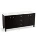 KOHLER K-99512-LGSD-1WU Jacquard 72" bathroom vanity cabinet with furniture legs, 4 doors and 3 drawers, split top drawer