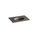 KOHLER K-2796-8 Ceramic/Impressions 31" Vitreous china vanity top with integrated oval sink
