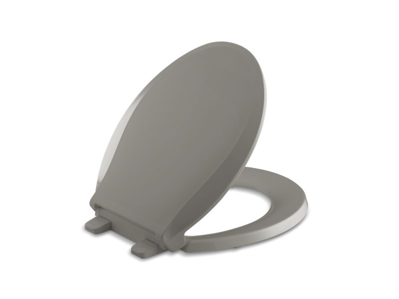 KOHLER K-4639 Cachet Quiet-Close round-front toilet seat