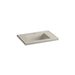 KOHLER K-2779-1 Ceramic/Impressions 31" Vitreous china vanity top with integrated rectangular sink
