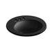 KOHLER K-2202-4 Brookline 19" diameter drop-in bathroom sink with 4" centerset faucet holes